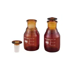 AS ONE Brown Reagent Bottle with Graduation 2000 ml, 4-2783-06 image 1