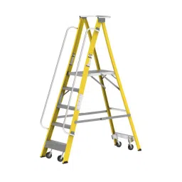 YOUNGMAN 11/8 Step Fiberglass Aero Ladder 2312 mm Maximum Standing Height, 8406-image-2