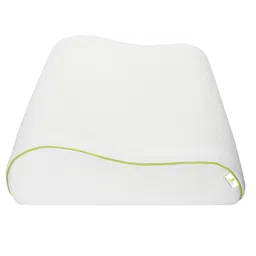 Cushows Memory Foam Contour Cervical Pillow For Relief From Neck Pain For Side Sleepers With Medium Size PACK OF 1 White-picture-5