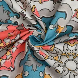 AMRANGE Set Of 8 Floral Printed Diwan Set image 3