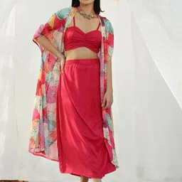 SEW Top With Skirt & Shrug-image-99