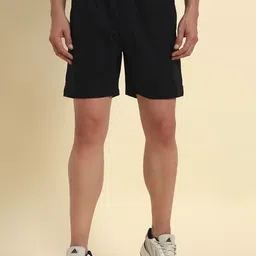 Cantabil Men Cotton Bermuda Shorts-image-9
