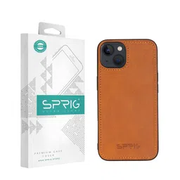 SPRIG Unisex Leather iPhone 14 Plus Impact Resistant Back Case-picture-47