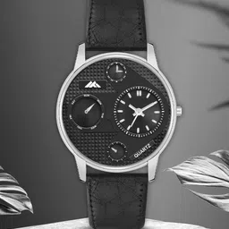 Shocknshop Men Brass Dial & Leather Straps Analogue Watch MT31-image-70