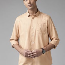 Blackberrys Cotton Slim Fit Opaque Casual Shirt-image-35