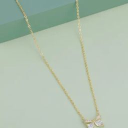 Kushal's Fashion Jewellery White Gold Polished Trendy Chain pendant for Women-picture-23