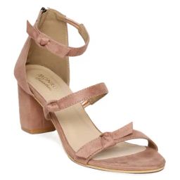 Monrow Emory Blush Pink Ankle Strap Sandals-image-7