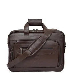 Swiss Military Brown Polyester Medium Messenger Handbag-image-12