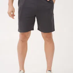 The Pant Project Men Hurricane Grey Relaxed Fit Sweatshorts-image-67