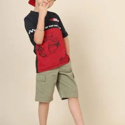 Kidsville Boys Cotton Regular Fit Printed T-Shirt-image-78