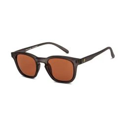 Hooper Flash Brown Square UV Protection Sunglasses for Kids-image-5