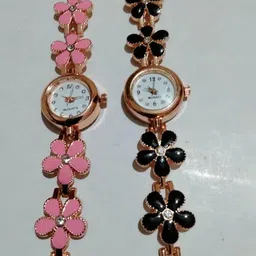 THE SHOPOHOLIC Women Pack Of 2 Stainless Steel Bracelet Style Straps Digital Watch FL-B-P-picture-49