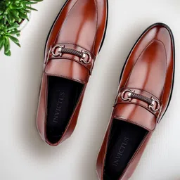 INVICTUS Men Pointed-Toe Formal Loafers-picture-43