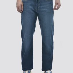 NUMERO UNO Mid Blue Mid Rise Jeans-image-88