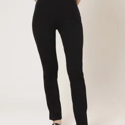 Label Ritu Kumar Black Mid Rise Pants-picture-30