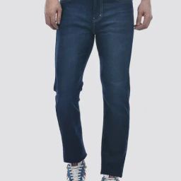 NUMERO UNO Dark Blue Mid Rise Jeans-image-92