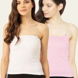 Lady Lyka Multicolor Cotton Camisole (Pack of 2)-picture-28