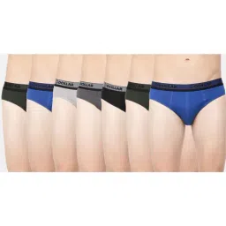 Dollar Bigboss Multicolored Cotton Regular Fit Briefs (Pack of 7)-picture-44