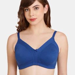 Rosaline by Zivame Blue Wireless T-Shirt Bra-image-36