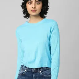 Only Blue Regular Fit Pullover-30