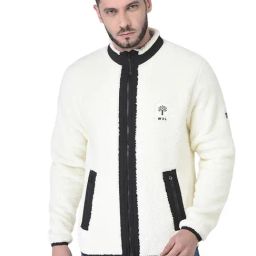 Woodland White Regular Fit Regular Fit Jacket-image-29