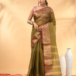 Charukriti Green Embellished Saree-picture-2