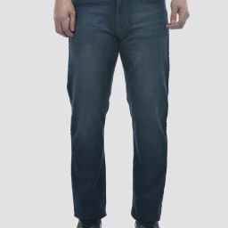 NUMERO UNO Dark Blue Mid Rise Jeans-image-47