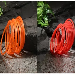 1ST TIME Women Orange Bangle-image-78