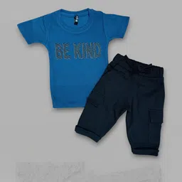 Gori Garmentss Girls Printed T-shirt with Shorts-image-24