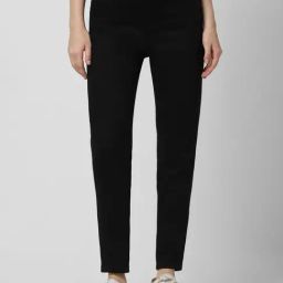 Van Heusen Black Cotton Mid Rise Jeans-image-73