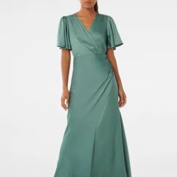 Forever New Chelsea Petite Flutter Sleeve Maxi Dress-picture-28