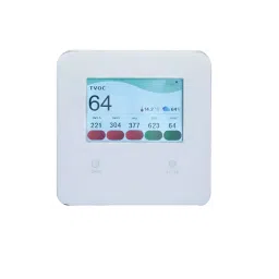 Airveda PM2510CVTH-T-W, PM 2.5 Temp, Humidity Air Quality Monitor With Pro Touch-18