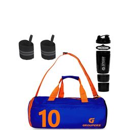 GROUPERS Printed Medium Foldable Sports Or Gym Duffel Bag-48
