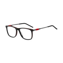 HUGO Black Square Eye Frames for Men-image-58