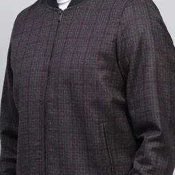 Monte Carlo Men Checked Open Front Jacket image 2