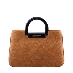 ESBEDA Brown Printed Handheld Bag-34
