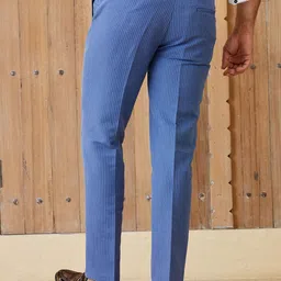 MR BUTTON Men Tailored Pleated Trousers image 3