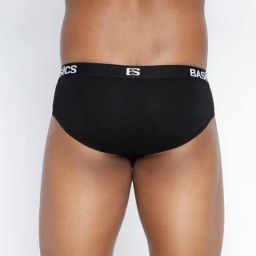 Basiics By La Intimo Multicolored Comfort Fit Briefs - Pack Of 6 image 2