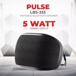 Lapcare Pulse Bluetooth Portable Speaker 5 W in-Built Mic Black, LBS-333 image 2