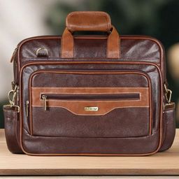 LOREM Unisex Textured Laptop Bag-82