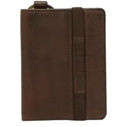 KOMPANERO Jaxon Brown Solid Card Holder-picture-0