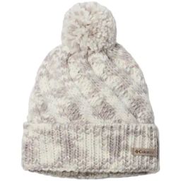 Columbia White Acrylic Beanie-24