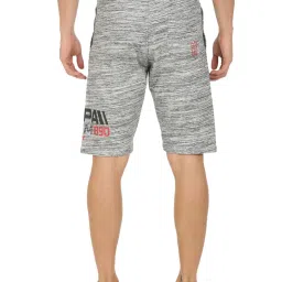 U.S. Polo Assn. Grey Regular Fit Self Pattern Shorts image 2