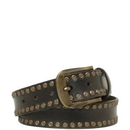 Art N Vintage Brown Leather Waist Belt For Men-image-96