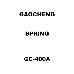 Gaocheng Spring Spare for Cut Off Machine GC-400A-image-66
