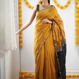 AMRUTKALA SAREES Woven Design Zari Banarasi Saree-image-98