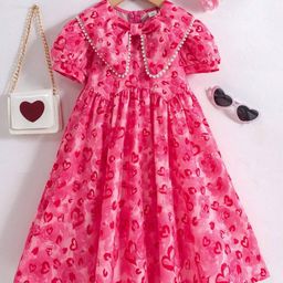 BAESD Floral Print Flared Sleeve Fit & Flare Maxi Dress-picture-40