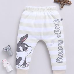 YK X Tinyo Infant Girls Bugs Bunny Printed Pure Cotton Diaper Pants-image-24