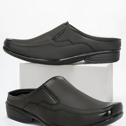 Stylelure Men Textured Formal Slip On Shoes-image-75
