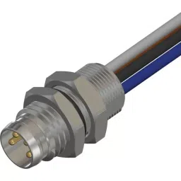 RS PRO Circular Connector 4 Contacts M8 Connector Plug, 2017204-8